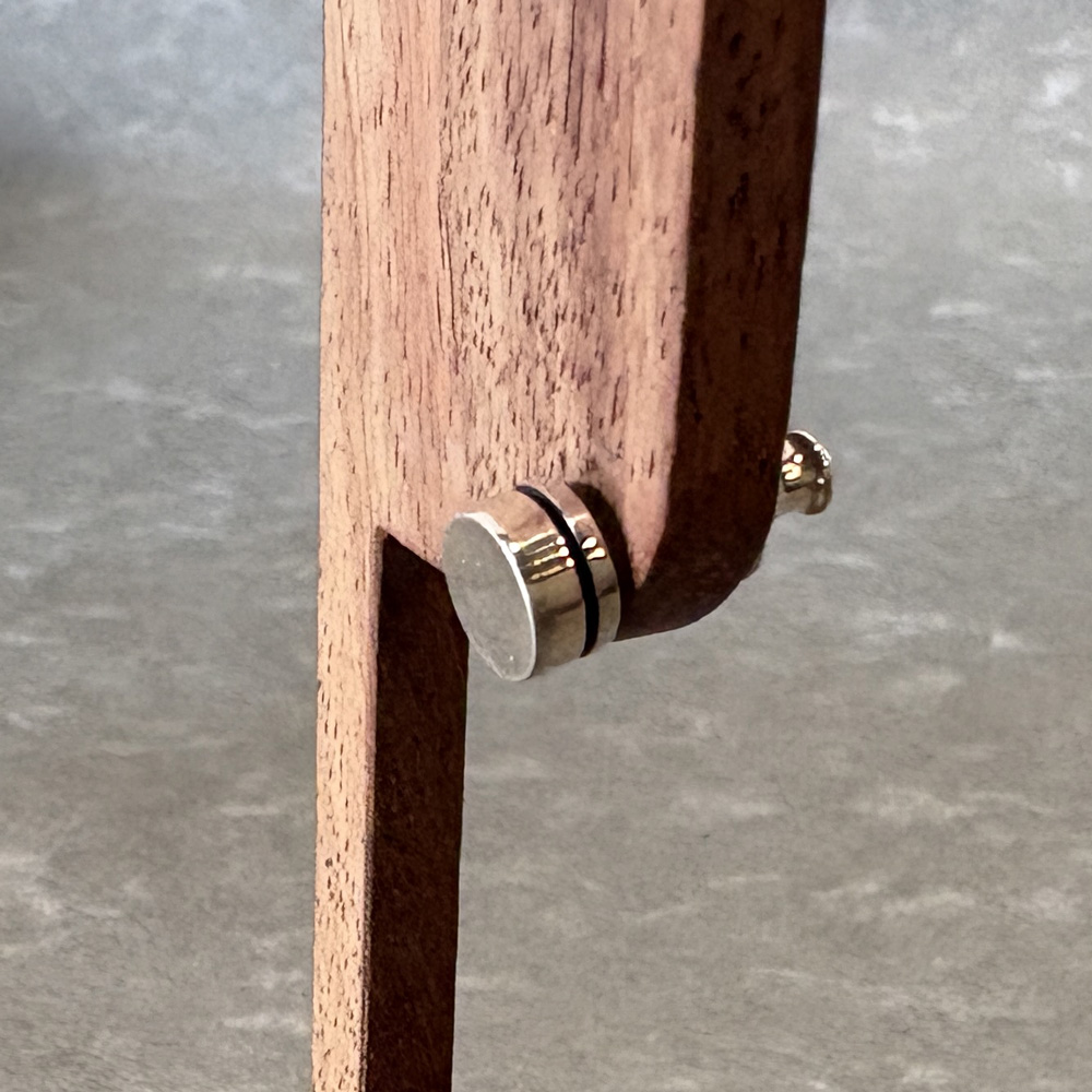 円柱のシンプルなシルバーピアス「COLUMN PIERCE」5