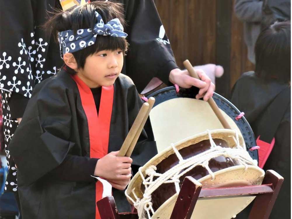 大阪天満宮　３.11 奉納　すずめ踊り２