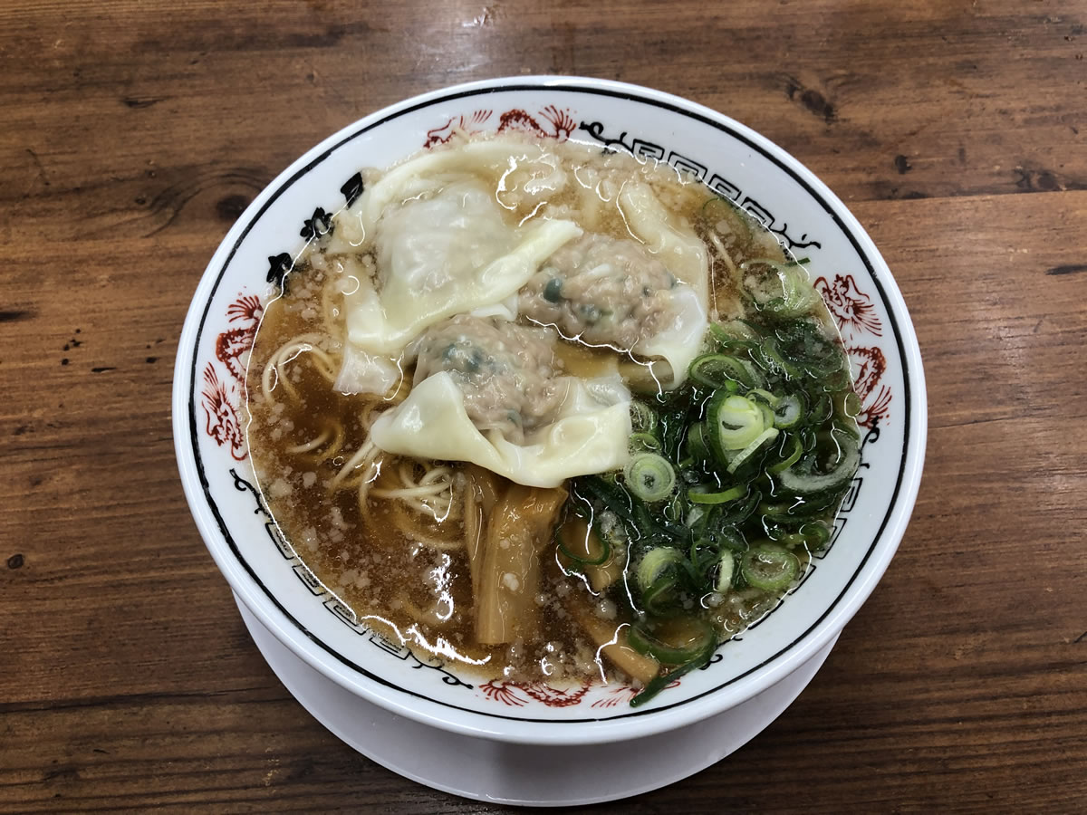 丸醤屋・ワンタン麺