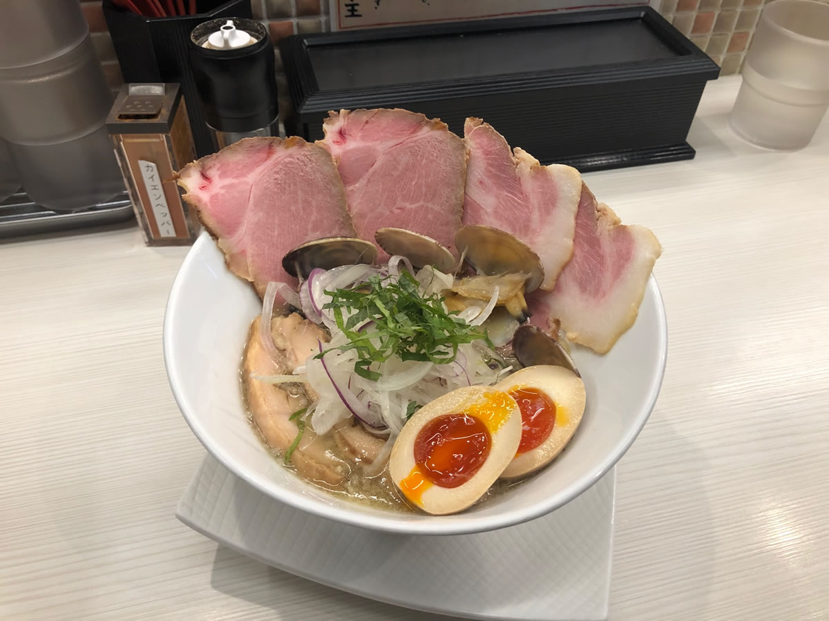 「ふく流ラパス 分家wadachi」特製あさりラパス