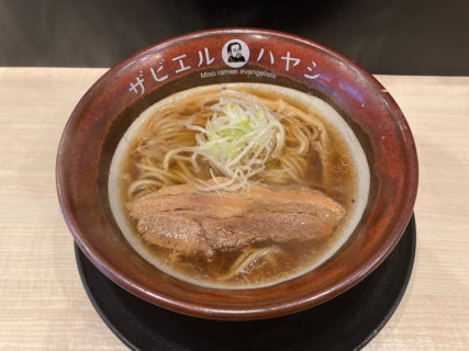 ザビエルハヤシ 悪魔の肉醤油ラーメン