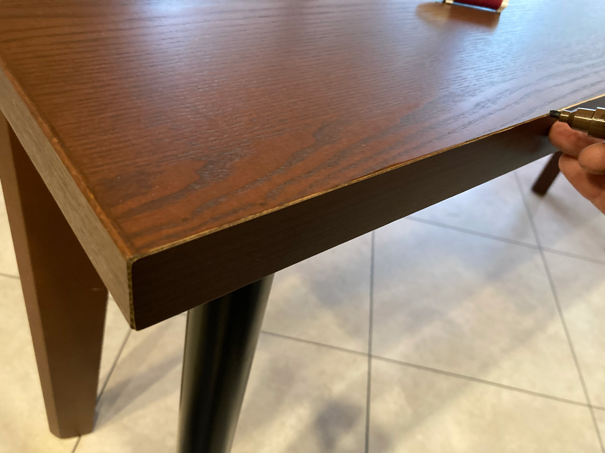 切り口のリペア