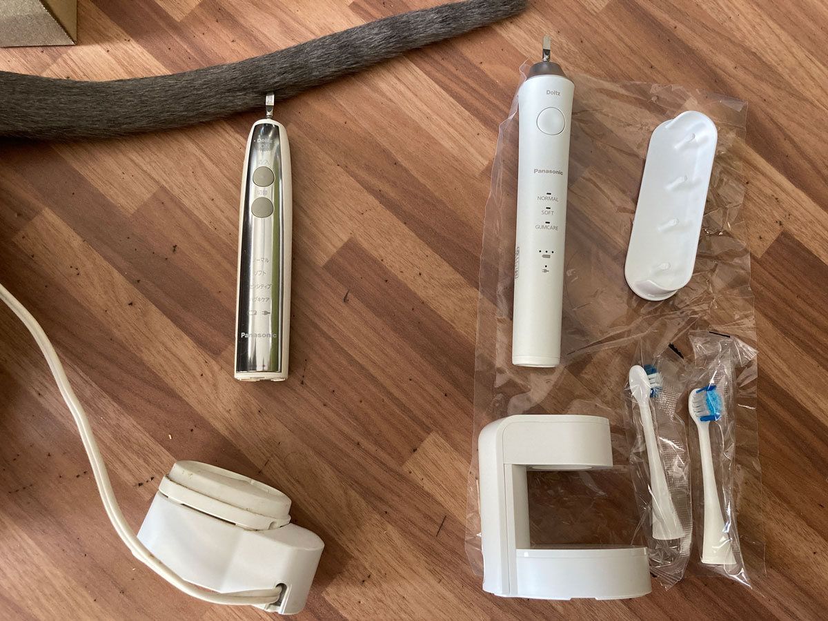Panasonic Doltz 新旧の比較
