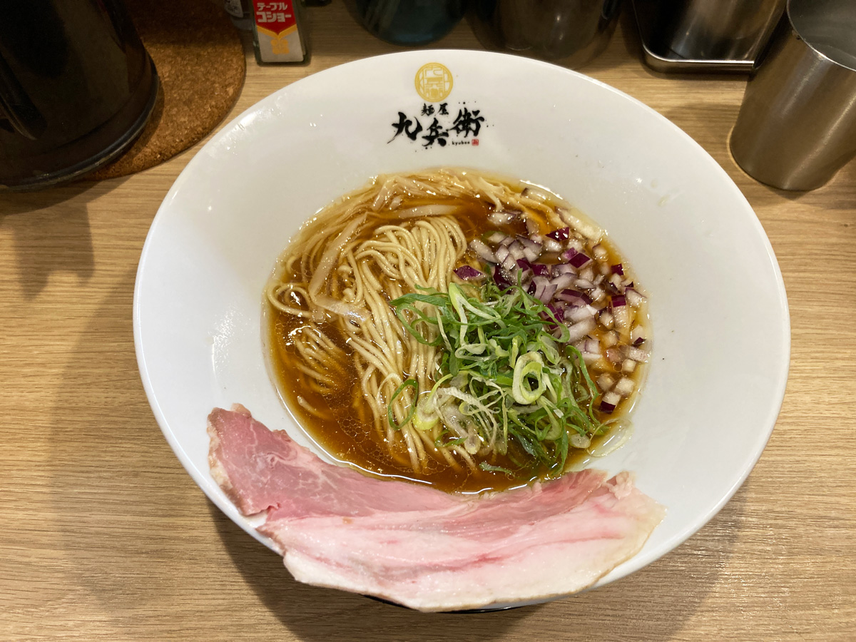 本町　麺屋九兵衛　中華そば