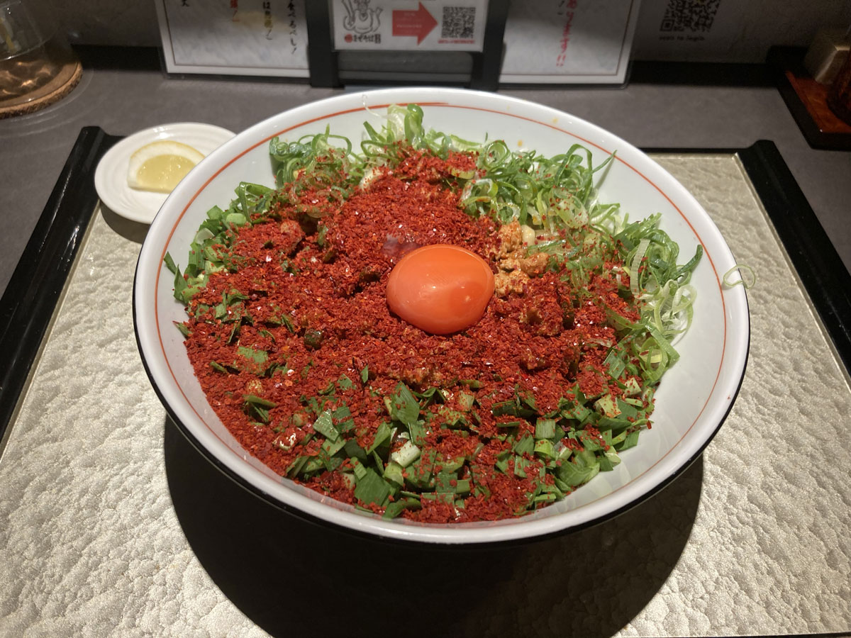 本町・秀吉 辛辛まぜそば