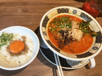 梅田・神虎　赤虎ランチセット