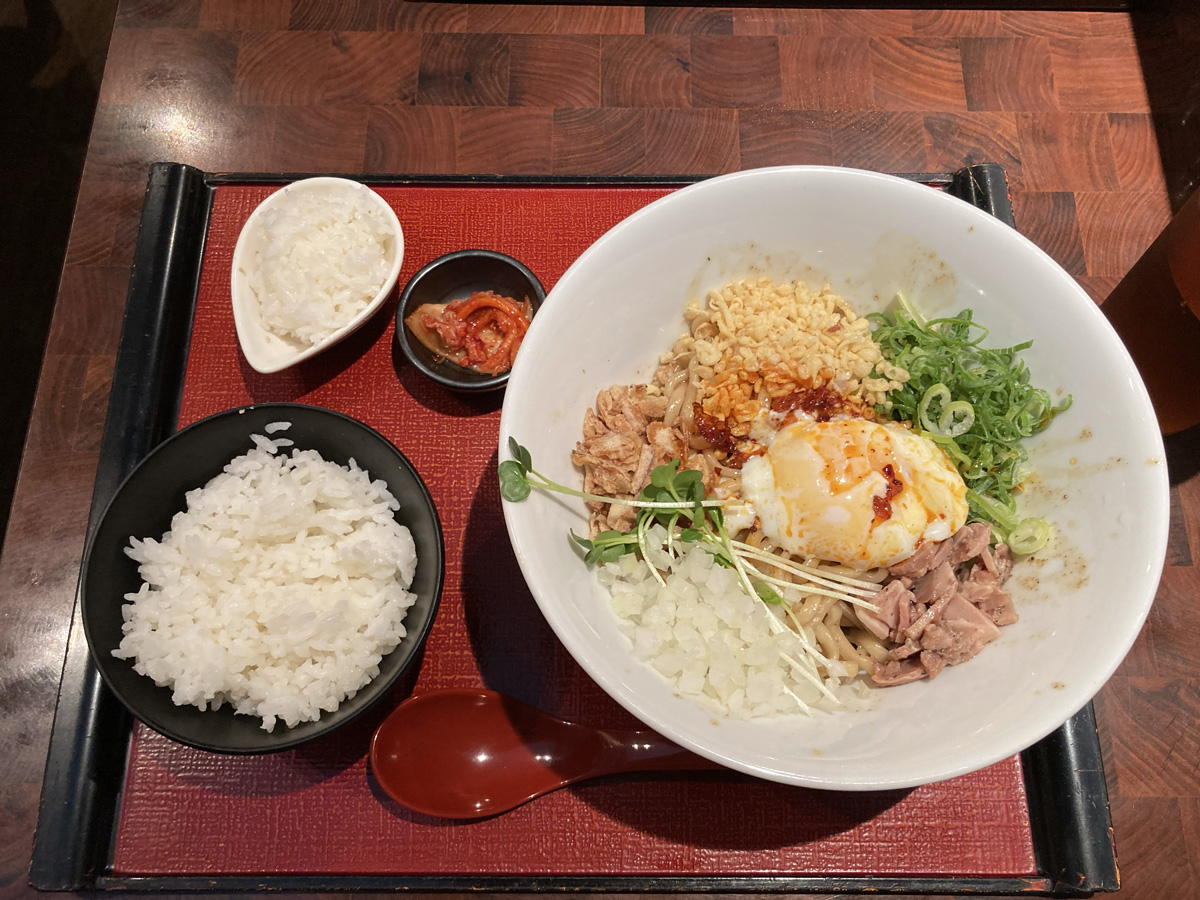 麺匠 慶次 辛まぜそば1