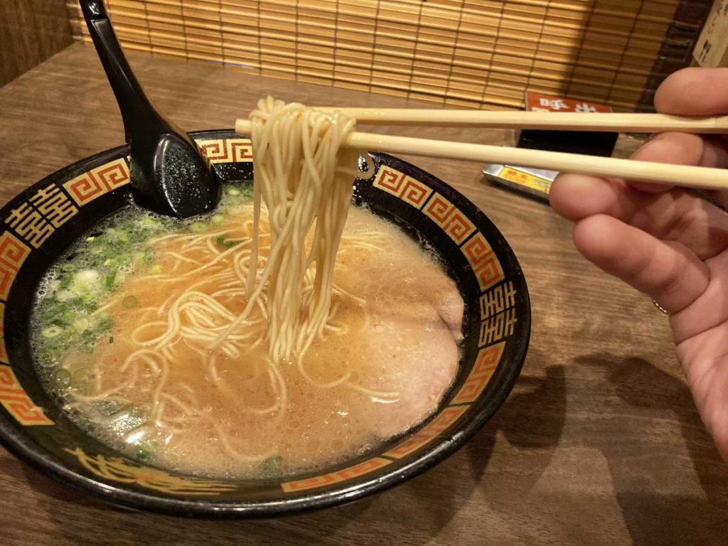 茨木　天然とんこつラーメン　一蘭3
