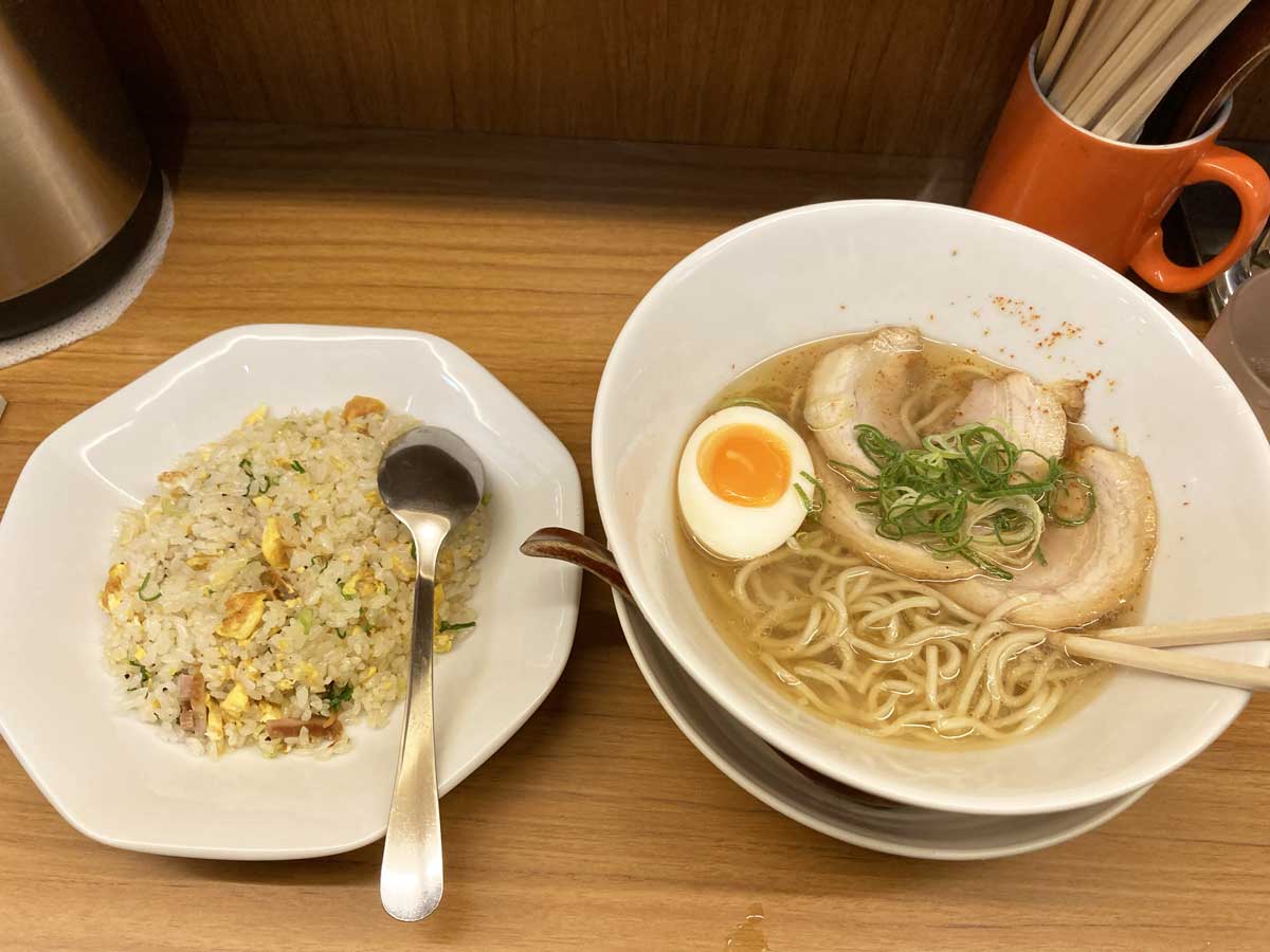麺道部 白醤油ラーメン