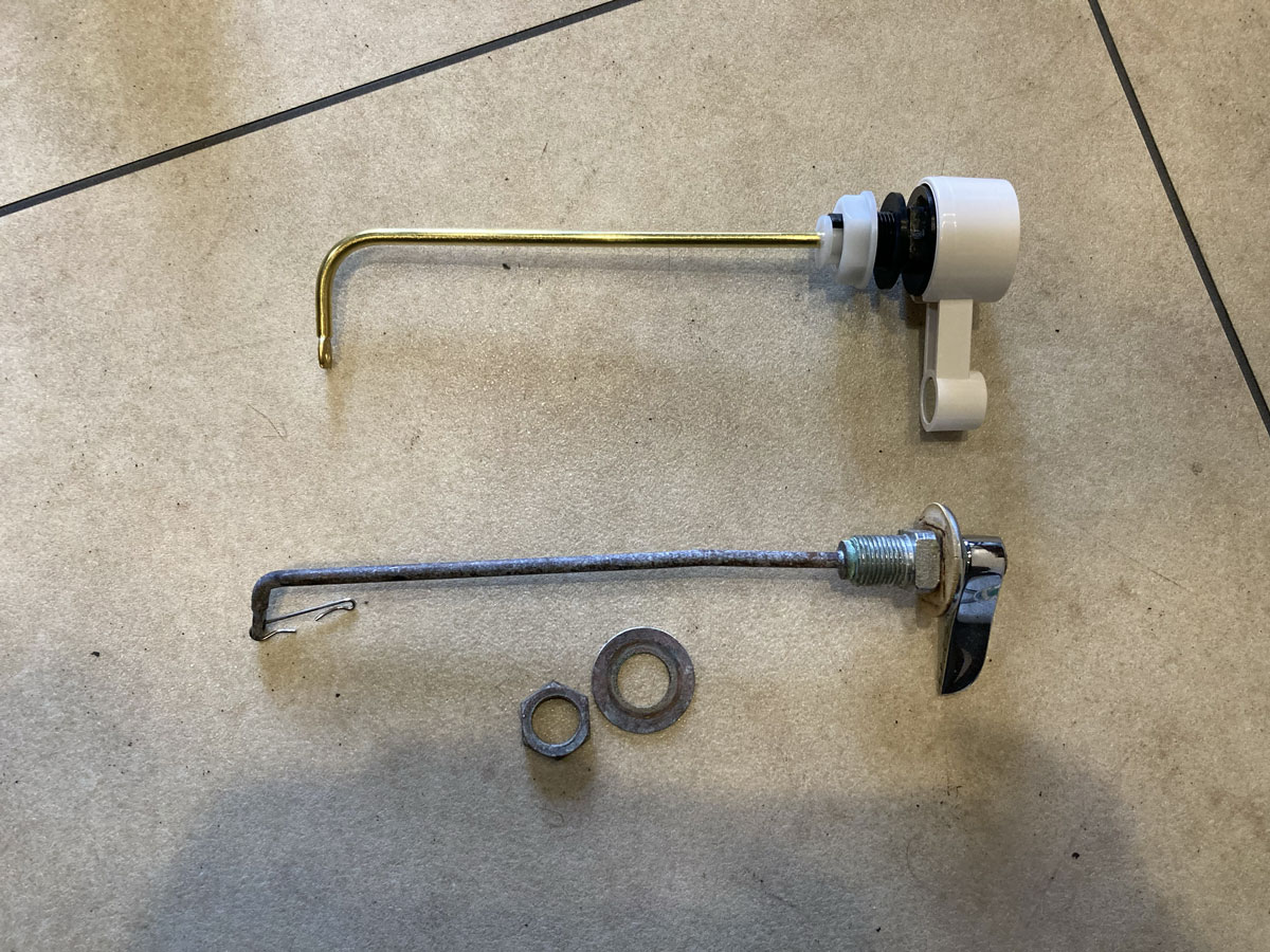 トイレのレバーの交換3