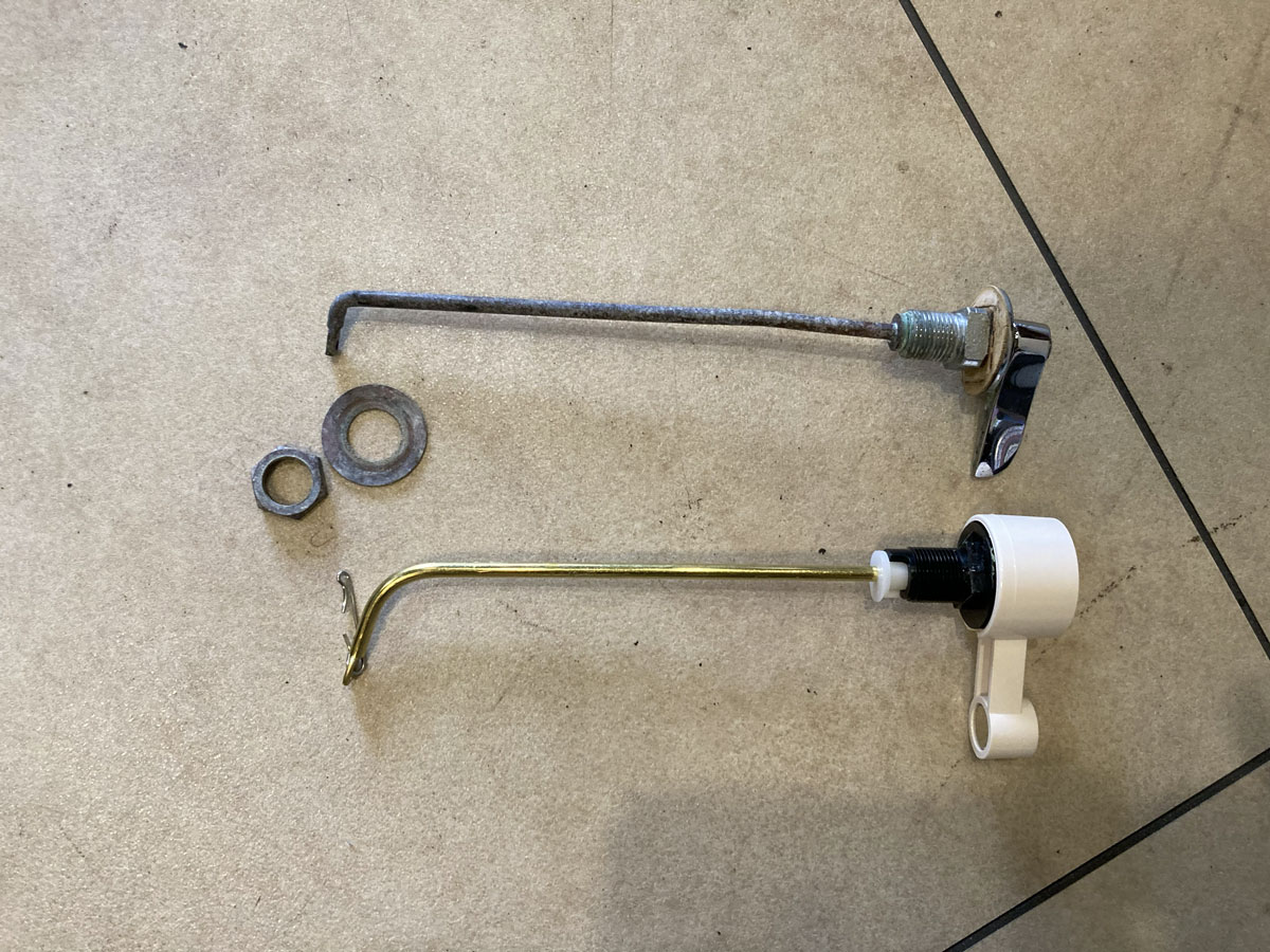 トイレのレバーの交換6
