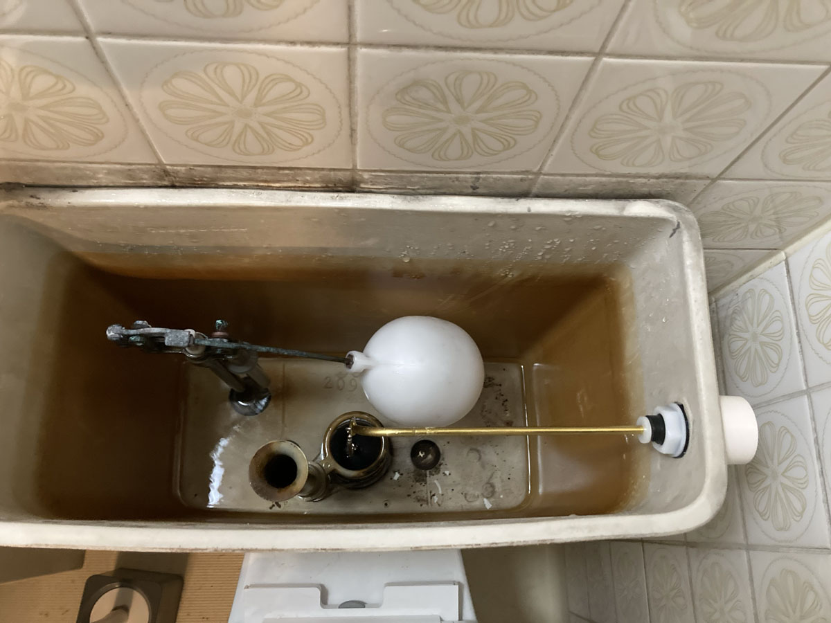 トイレのレバーの交換7