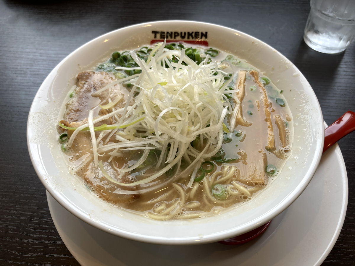 らぁめん天風軒・極旨とんこつネギネギ