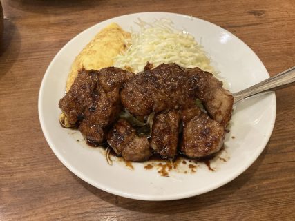 大阪・本町　サル食堂　トンテキ