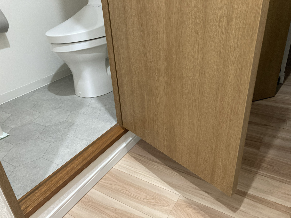 猫リフォーム 猫扉取り付け前2