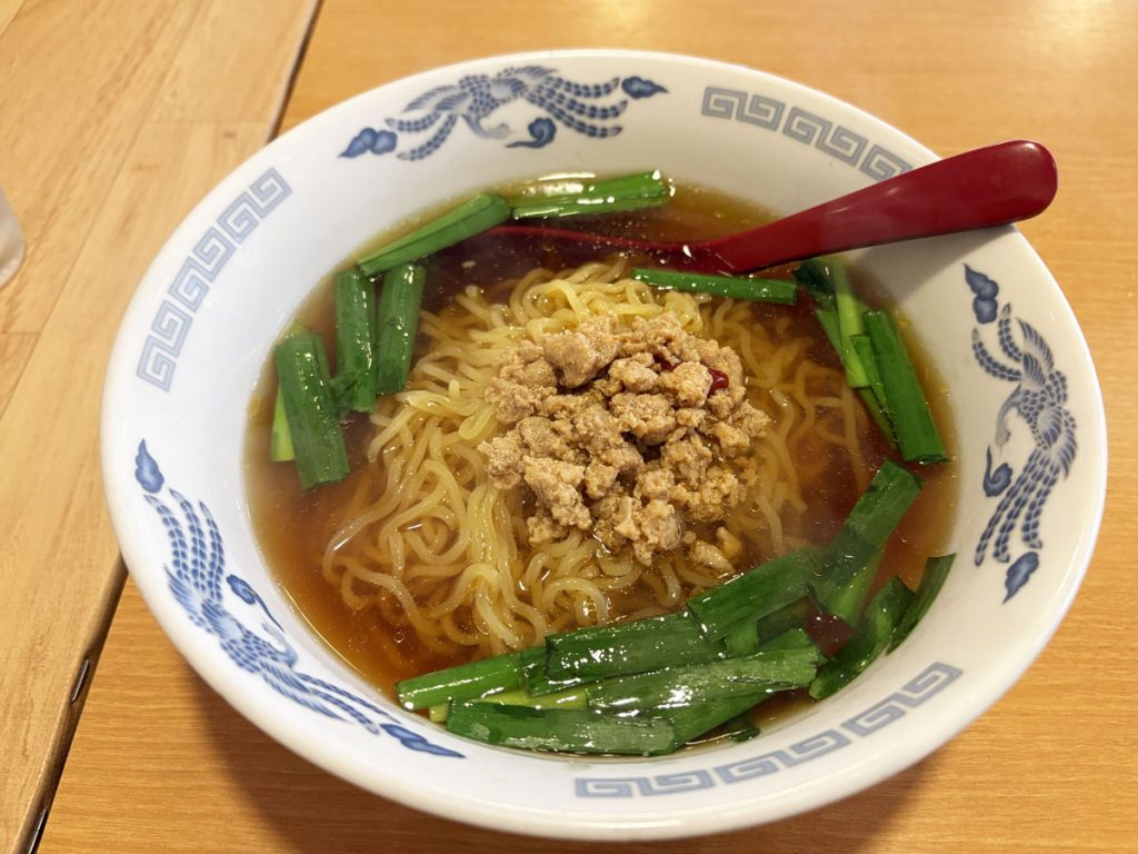 大阪・朝潮橋　美味館　台湾ラーメン