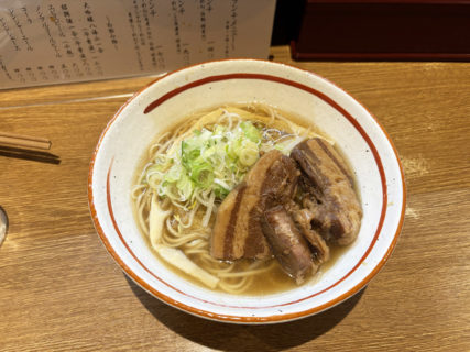 角煮ラーメン 青葉　角煮2枚入りラーメン