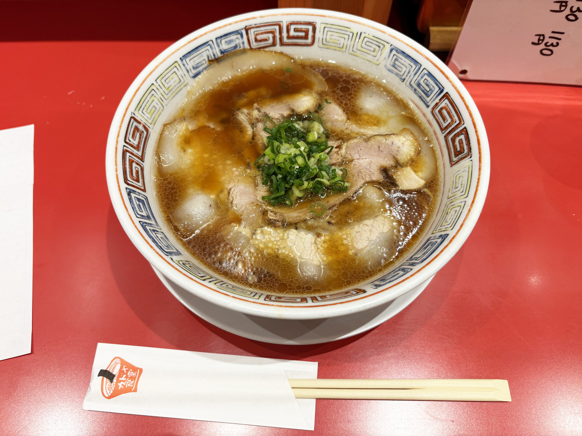 長堀橋・カドヤ食堂 中華そばポーク