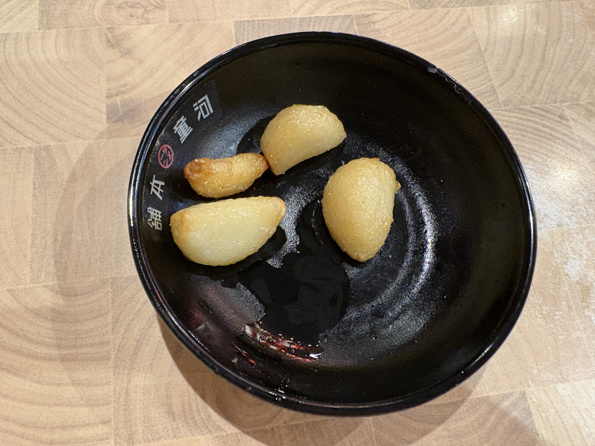 河童ラーメン本舗 揚げニンニク